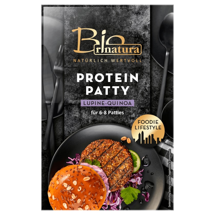 Rinatura Bio Protein Patty Lupine-Quinoa 150g
